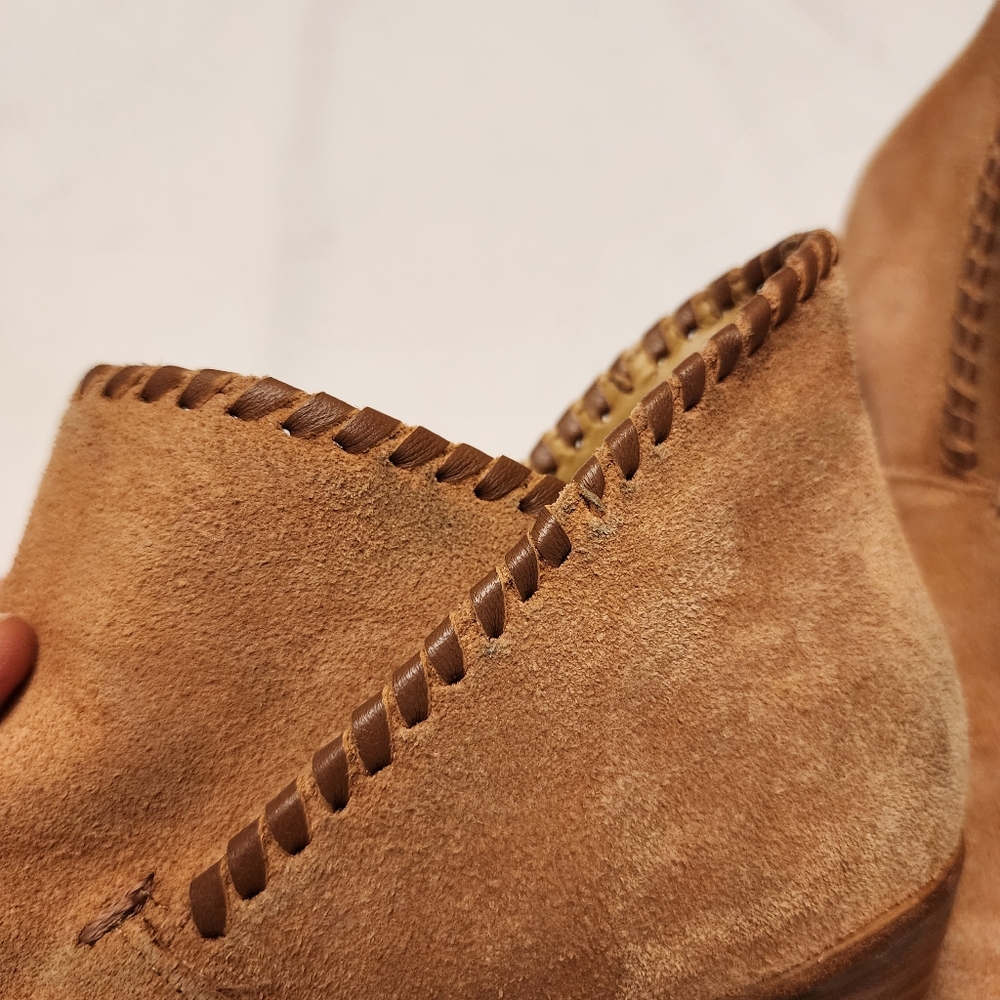 Jack Rogers Sadie Suede Ankle Boots Size 7 - Picture 12 of 12